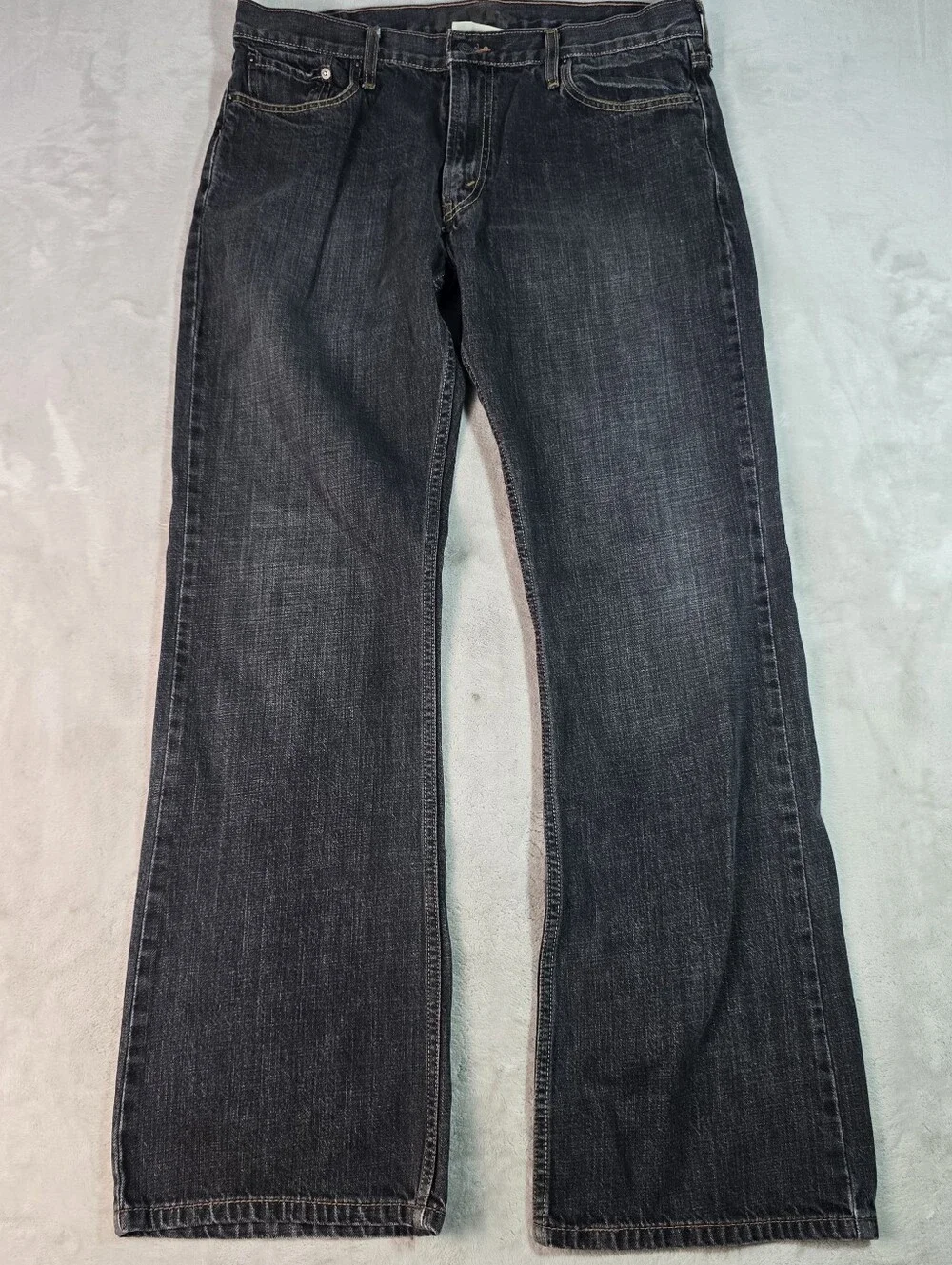 Levi’s 527 Low Boot Cut Jeans Men’s 36x32 Black Wash Denim